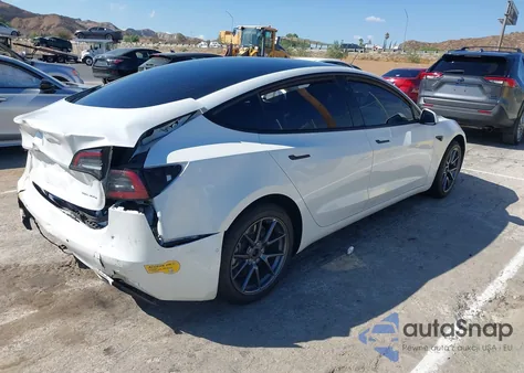 2022 Tesla Model 3 Long Range Dual Motor All-Wheel Drive from USA, damaged, VIN 5YJ3E1EB4NF255578